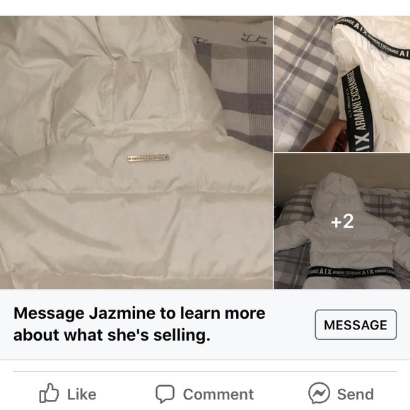 Armani exchange woman’s coat selling it best offer
